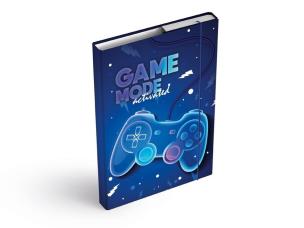 Opakowanie Teczka skrzydłowa z gumką A4 Game