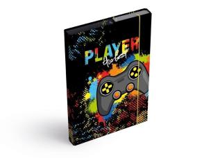 Opakowanie Teczka skrzydłowa z gumką A4 Game