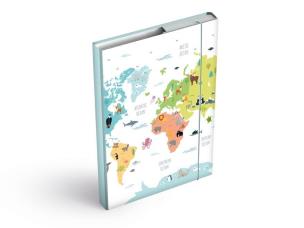 Opakowanie Teczka skrzydłowa z gumką A4 Maps