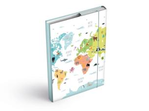 Opakowanie Teczka skrzydłowa z gumką A5 Maps