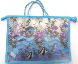 Opakowanie Teczka-torba A4+ zapinana na zamek z rączką Morze