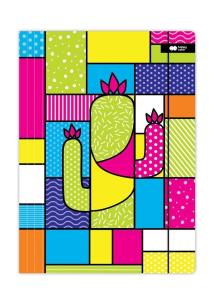 Opakowanie Teczka z gumką A+ Pop kaktus HAPPY COLOR
