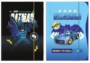Teczka z gumką A4 Batman. Wydawca: Beniamin. Multiszop.pl Opakowanie Teczka z gumką A4 Batman