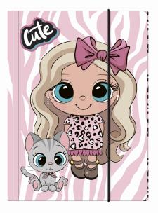 Opakowanie Teczka z gumką A4 Best Friends 10 DERFORM