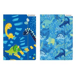 Opakowanie Teczka z gumka A4 Dino 10 sztuk