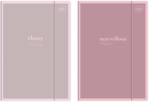 Opakowanie Teczka z gumką A4+ Hybrid Words (10szt)