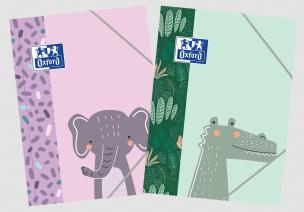 Teczka z gumką A4 Kids (10szt). Wydawca: Oxford. Multiszop.pl Opakowanie Teczka z gumką A4 Kids (10szt)