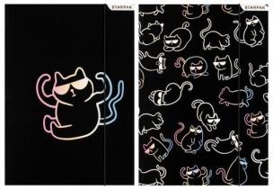 Opakowanie Teczka z gumką A4 Kitty black