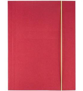 Opakowanie Teczka z gumką A4 Kreativ bordowa (10szt) GRAND