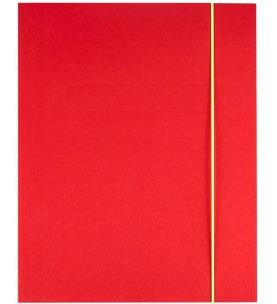 Opakowanie Teczka z gumką A4 Kreativ czerwona (10szt) GRAND