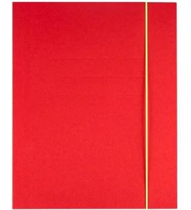 Opakowanie Teczka z gumką A4 Kreativ czerwona 1szt GRAND