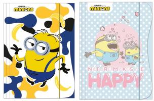Teczka z gumką A4 Minionki Kids. Wydawca: Beniamin. Multiszop.pl Opakowanie Teczka z gumką A4 Minionki Kids