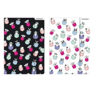 Opakowanie Teczka z gumką A4 Minsy 10 sztuk mix