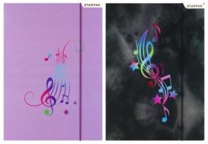 Opakowanie Teczka z gumką A4 Music