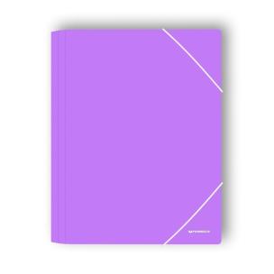 Opakowanie Teczka z gumką A4 PP-102 fioletowa PENMATE