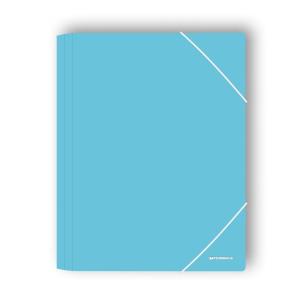 Opakowanie Teczka z gumką A4 PP-102 niebieska PENMATE