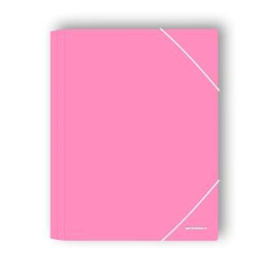 Opakowanie Teczka z gumką A4 PP-102 różowa PENMATE