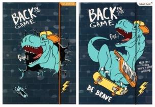 Opakowanie Teczka z gumką A4 Skate Dino