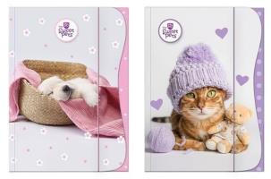 Teczka z gumką A4 The Sweet Pets - Kids mix. Wydawca: Beniamin. Multiszop.pl Opakowanie Teczka z gumką A4 The Sweet Pets - Kids mix