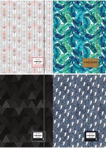 Opakowanie Teczka z gumką HD-369 Head 3 10 sztuk mix