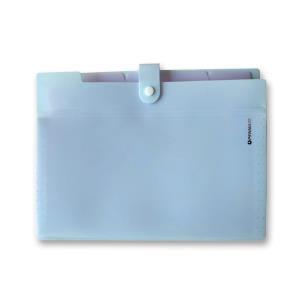 Opakowanie Teczka z przegródkami A4 PP-105 niebieska