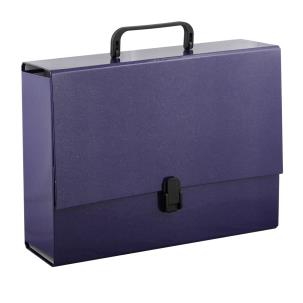 Opakowanie Teczka z rączką A4 10 cm Penmate kobaltowa