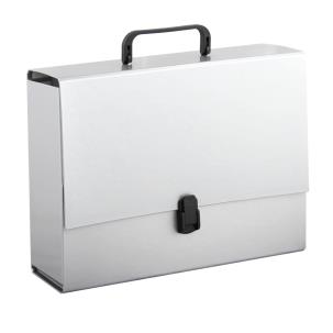 Opakowanie Teczka z rączką A4 10 cm Penmate srebrna