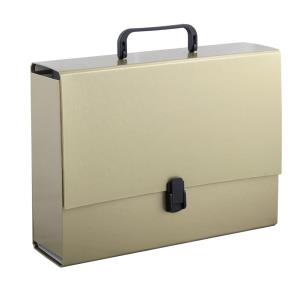 Opakowanie Teczka z rączką A4 10 cm Penmate złota