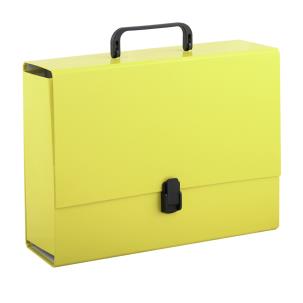 Opakowanie Teczka z rączką A4 10 cm Penmate żółta pastelowa