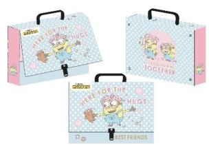 Opakowanie Teczka z rączką walizeczka Minionki