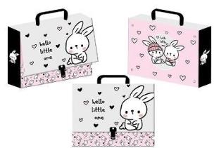 Teczka z rączką walizeczka No Name - Dziewczynka. Wydawca: Beniamin. Multiszop.pl Opakowanie Teczka z rączką walizeczka No Name - Dziewczynka