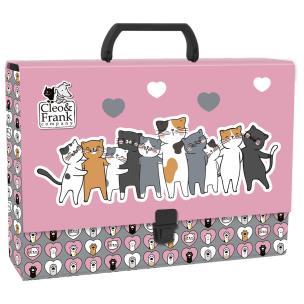 Opakowanie Teczka z rączką gruba Cleo i Frank 39