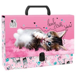 Opakowanie Teczka z rączką gruba Cleo i Frank Kot 35