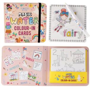 Tęczowe Wróżki Kolorowanka Wodna z Pisakiem 10kart. Wydawca: Floss & Rock. Multiszop.pl Opakowanie Tęczowe Wróżki Kolorowanka Wodna z Pisakiem 10kart