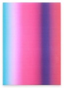 Opakowanie Tektura falista rainbow tęczowa  A4 mix 10kolorów