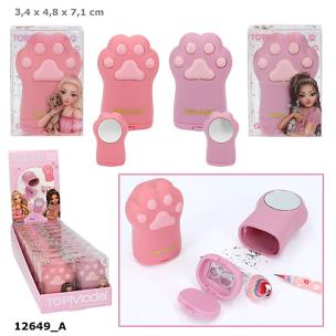 Opakowanie Temperówka Doggy&Kitty z lusterkiem TOPModel 12649A 1szt.mix