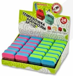 Opakowanie Temperówka podwójna SP-110 (24szt) PENMATE
