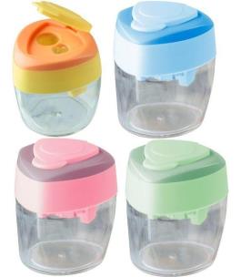 Opakowanie Temperówka podwójna trójkątna z pojemnikiem MIX