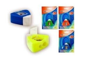 Opakowanie Temperówka podwójna z gumką