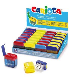 Opakowanie Temperówka podwójna z pojemnikiem mix CARIOCA