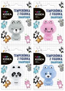 Temperówka z figurką mix KIDEA. Wydawca: Derform. Multiszop.pl Opakowanie Temperówka z figurką mix KIDEA