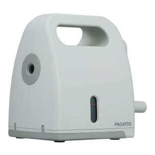 Temperówka z rączką Pacatto biały. Wydawca: Nakabayashi. Multiszop.pl Opakowanie Temperówka z rączką Pacatto biały