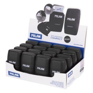 Opakowanie Temperówko - gumka Compact Shadow (16szt) MILAN