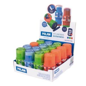 Opakowanie Temperówko-gumka Extensions Ninjutsu (16szt) MILAN