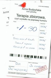 Okładka książki Terapia zbiorowa,czyli czytadło na poprawę humoru