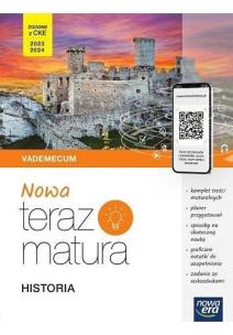 Teraz matura 2023 Historia Vademecum poziom rozszerzony 2023/2024. Autor: od 2023/24. Multiszop.pl Okładka książki Teraz matura 2023 Historia Vademecum poziom rozszerzony 2023/2024