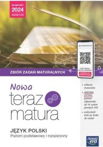 Teraz matura 2023 Język polski zbiór zadań maturalnych zakres podstawowy i rozszerzony 2023/24. Autor: Zbiór zad.matur. 2023/24. Multiszop.pl Okładka książki Teraz matura 2023 Język polski zbiór zadań maturalnych zakres podstawowy i rozszerzony 2023/24