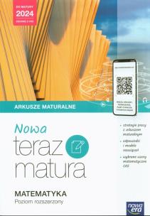 Teraz matura 2023 Matematyka arkusze maturalne zakres podstawowy i rozszerzony 2023/24. Autor: 2023/24. Multiszop.pl Okładka książki Teraz matura 2023 Matematyka arkusze maturalne zakres podstawowy i rozszerzony 2023/24