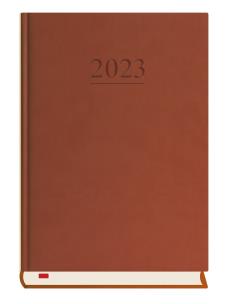 Opakowanie Terminarz 2021 Menadżera MiP ciemny brąz
