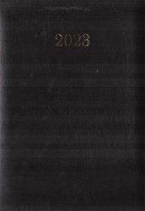 Opakowanie Terminarz 2023 A4 Tyg. czarny ARTSEZON